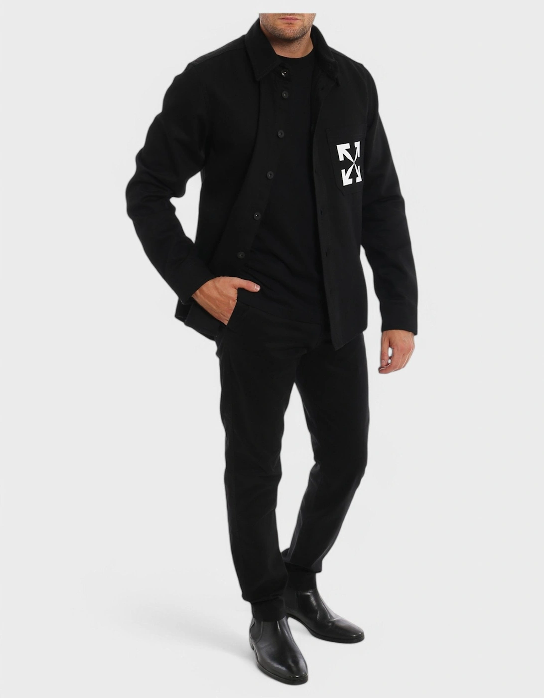 Arrow Denim Shirt 'Black'