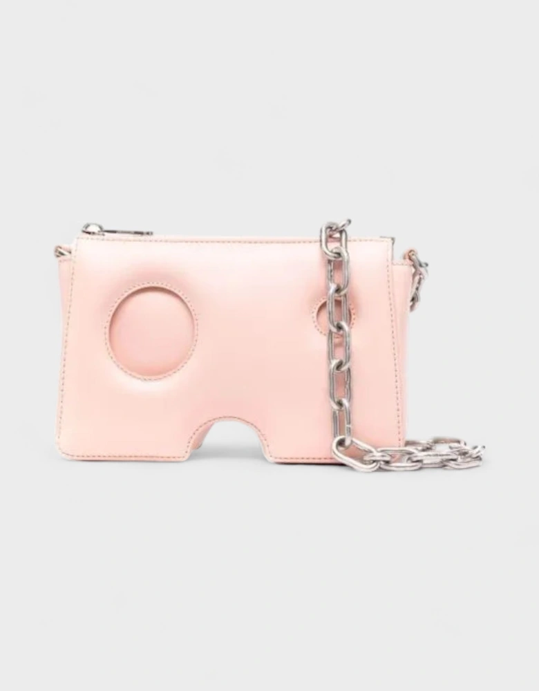Off White Burrow Zipped Pouch 20 Pink