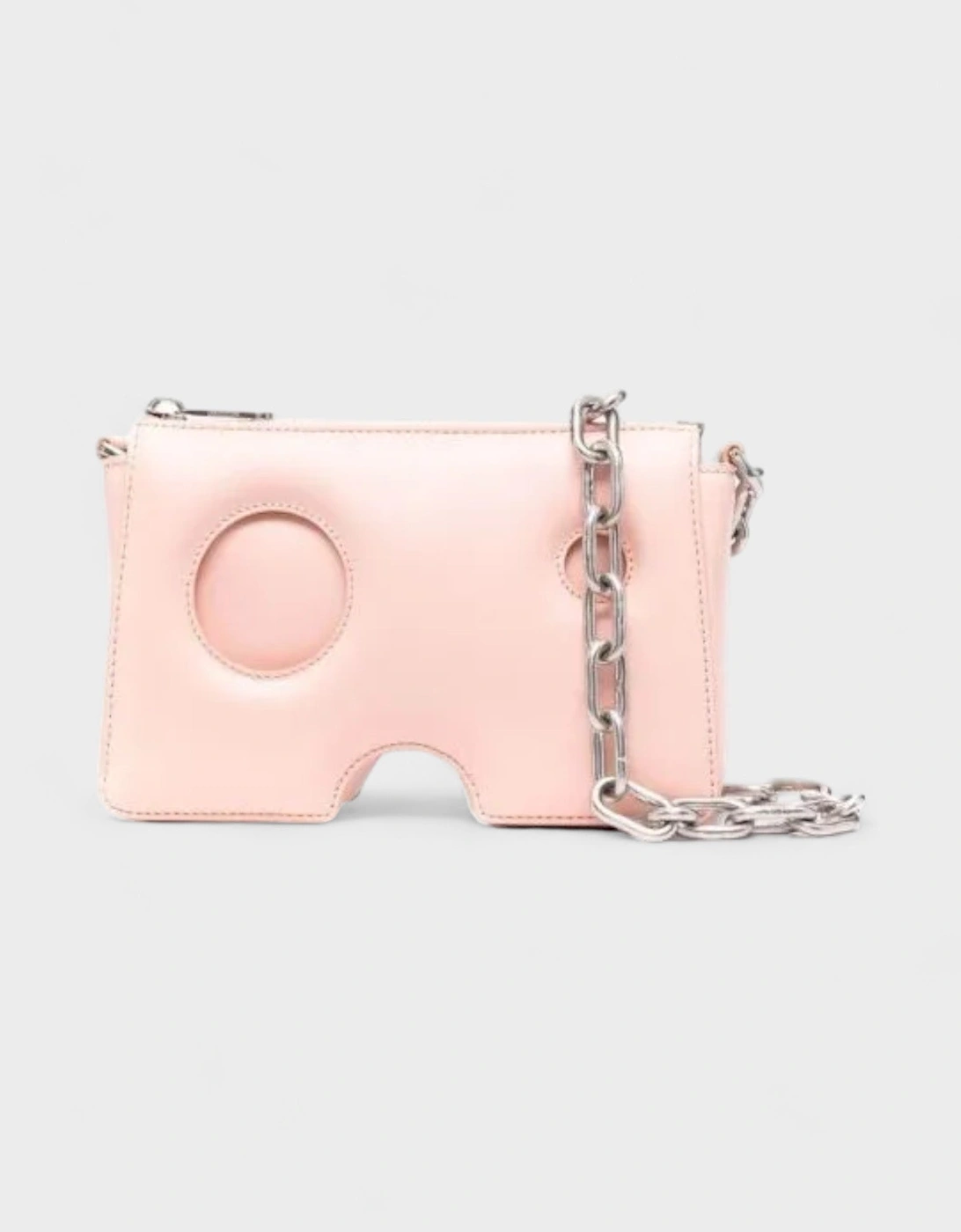 Off White Burrow Zipped Pouch 20 Pink, 2 of 1