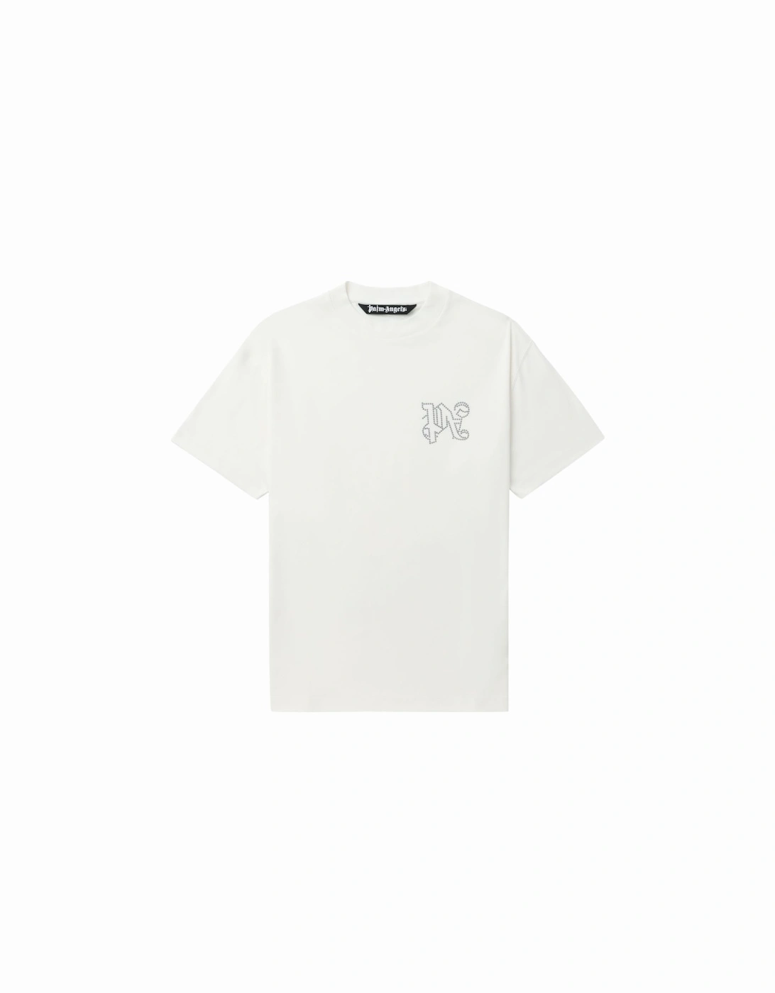 Monogram Studded T Shirt White, 7 of 6