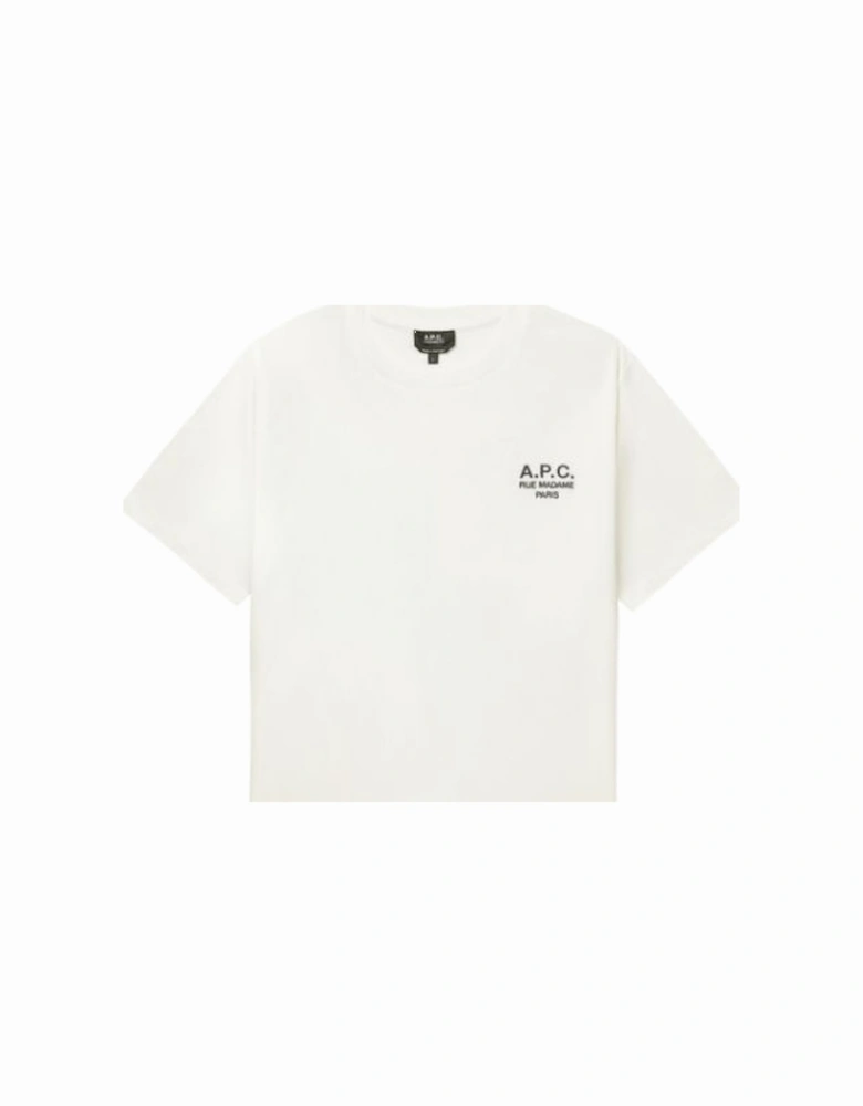 Monogram Studded T Shirt White