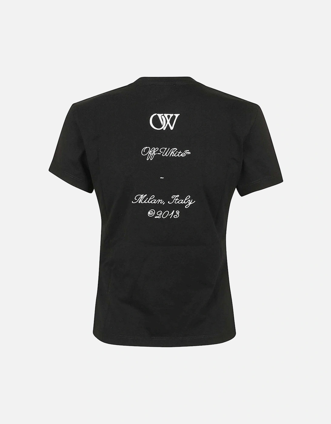 Ow 23 Embroidered Fitted Tee