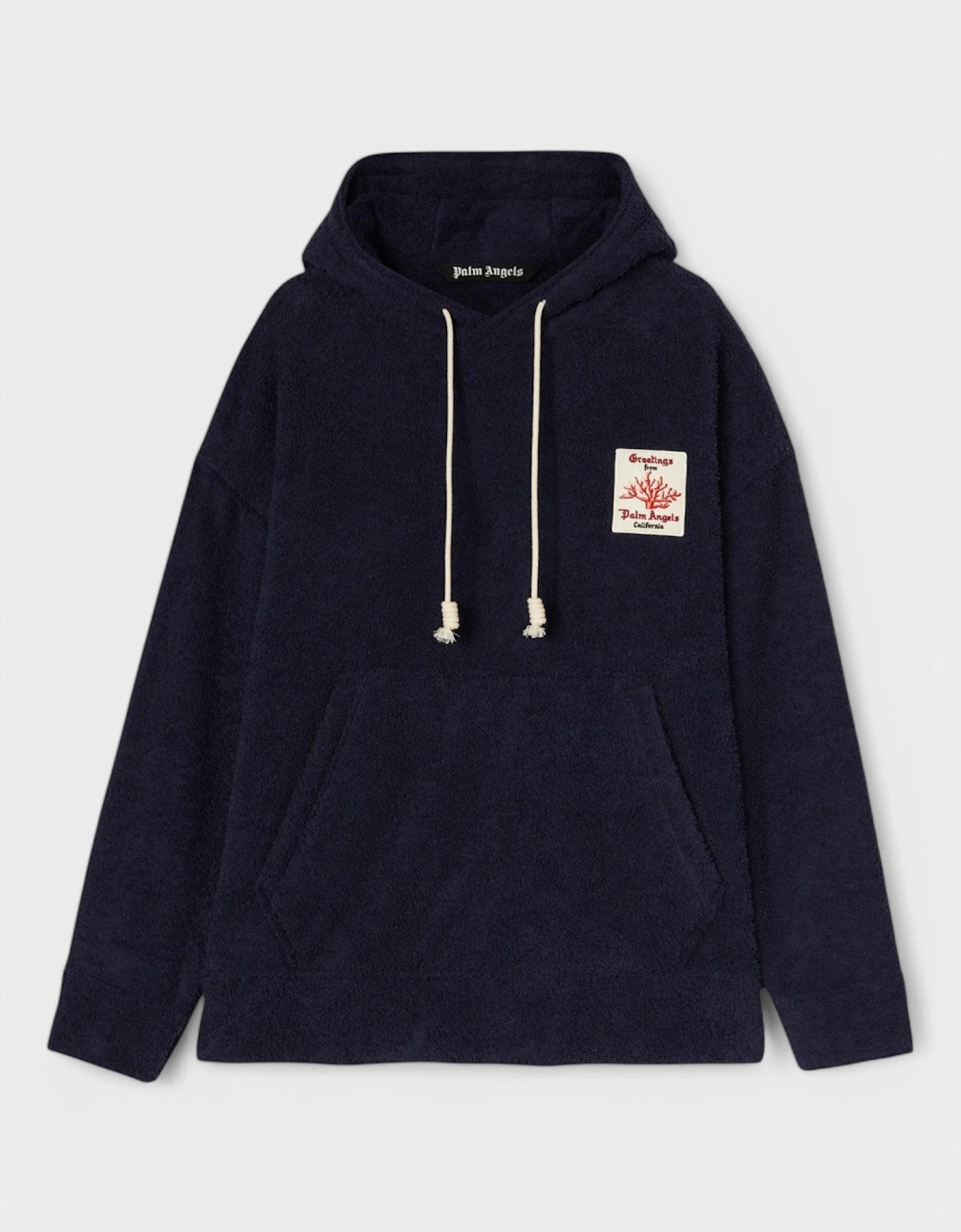 Coral Terry Hoodie Navy, 6 of 5