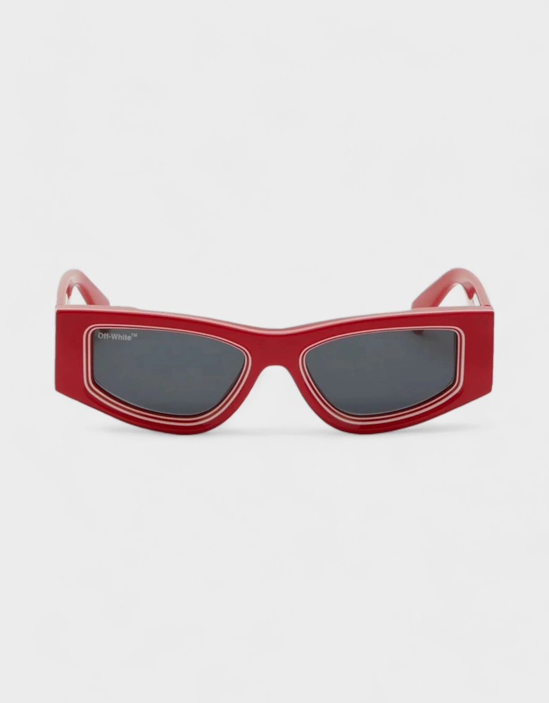 Andy Sunglasses Red Dark Grey
