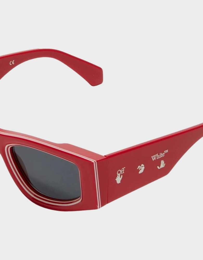 Andy Sunglasses Red Dark Grey