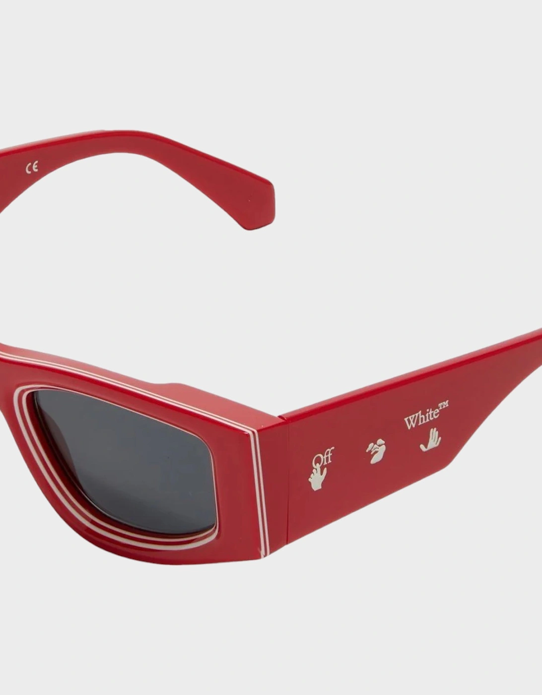 Andy Sunglasses Red Dark Grey