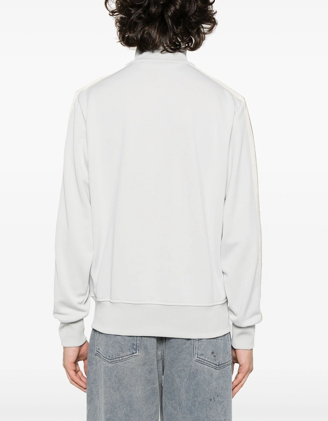 Monogram Track Jacket Light Grey