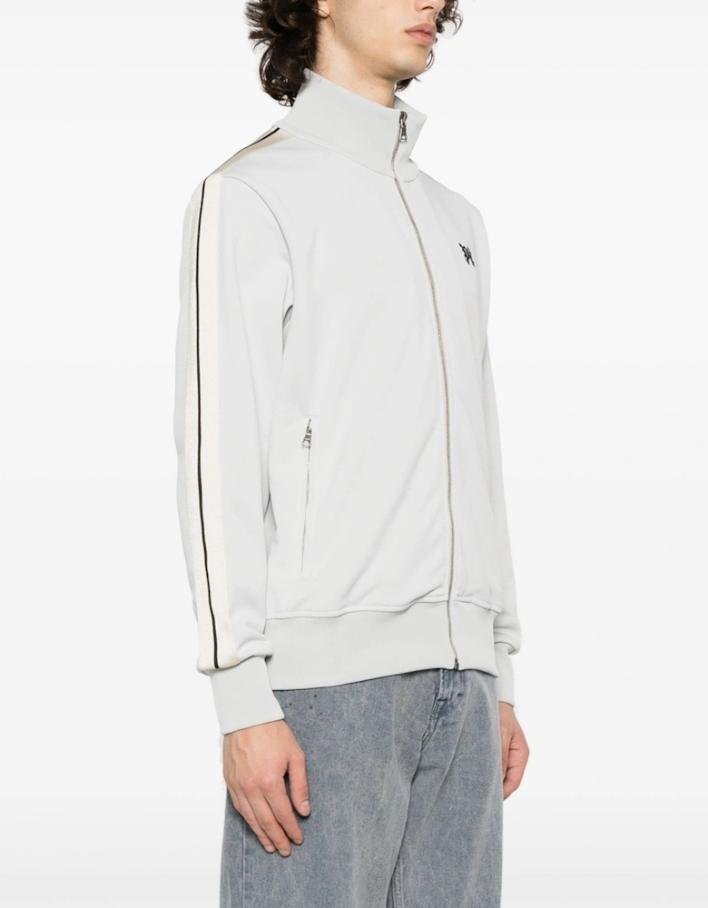 Monogram Track Jacket Light Grey