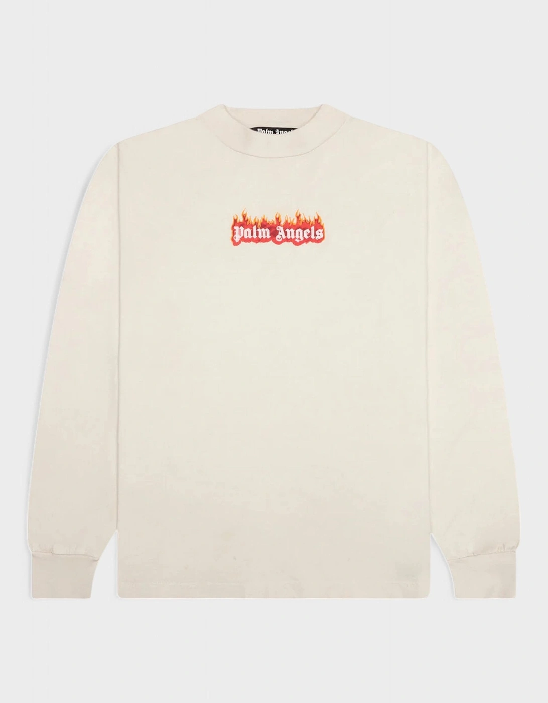 Burning Logo Classic Longsleeve T-Shirt Off White/Black (Fw22), 3 of 2