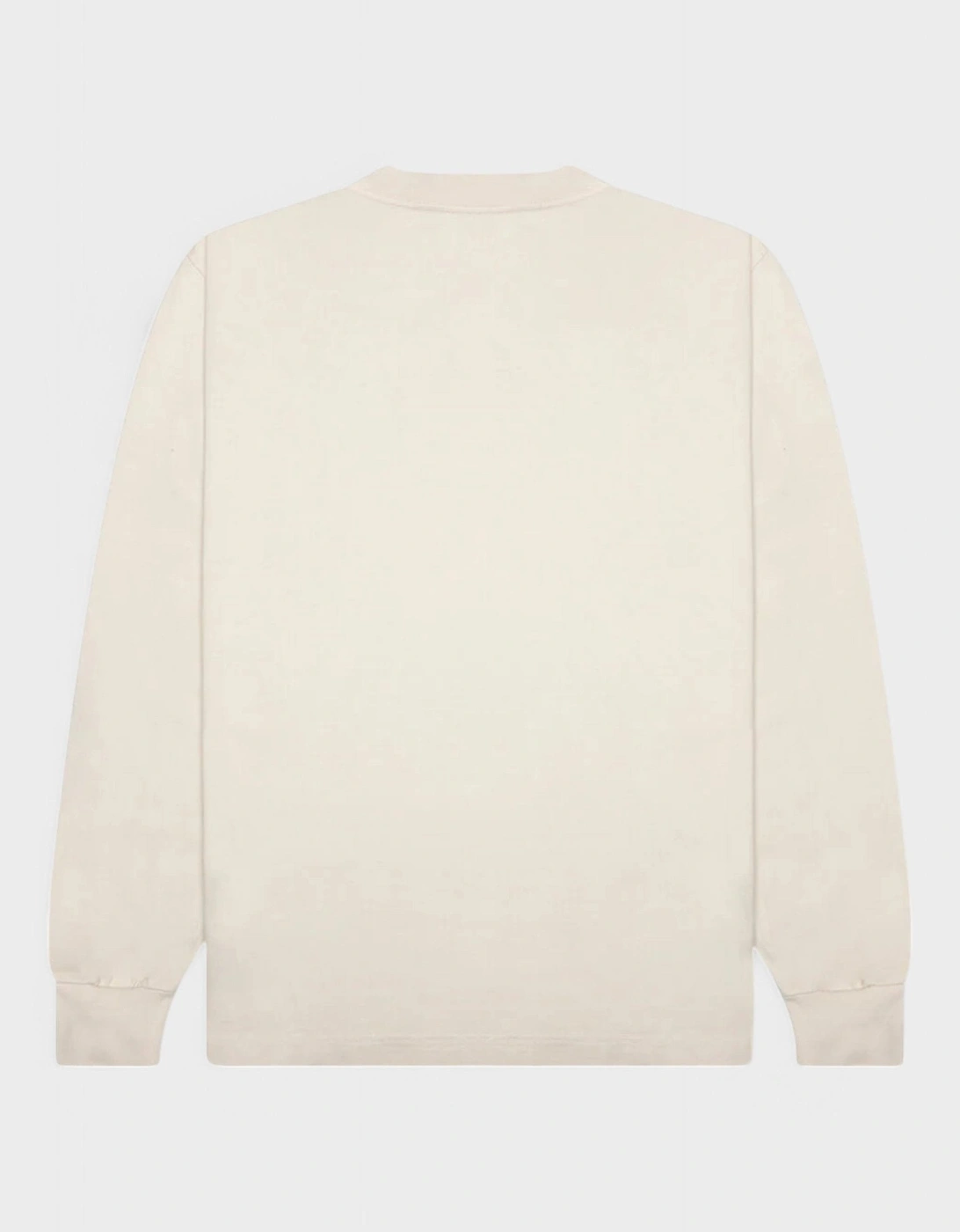 Burning Logo Classic Longsleeve T-Shirt Off White/Black (Fw22)