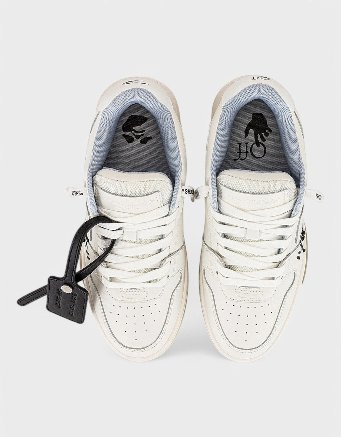 Out Of Office Low "For Walking" White Black