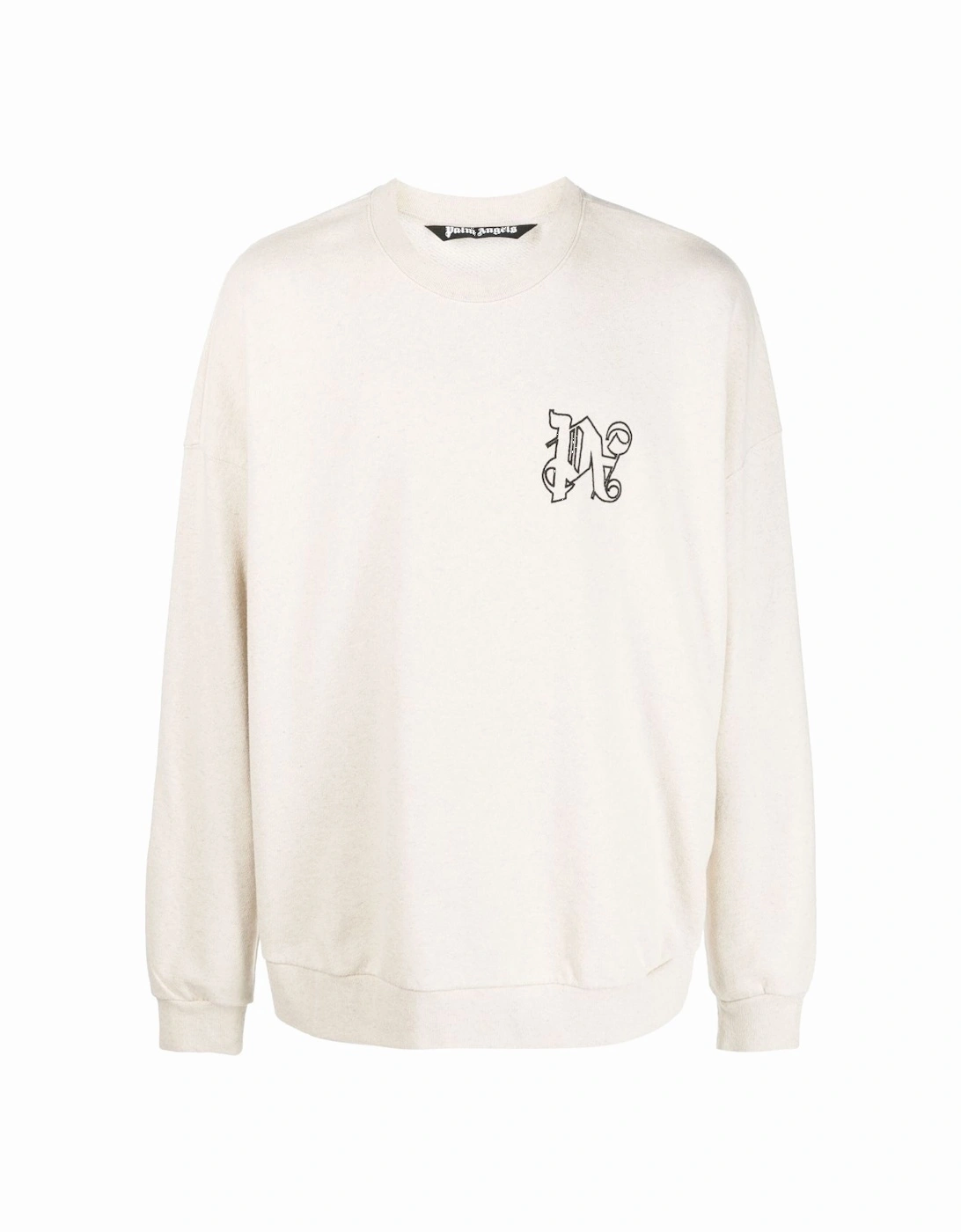 Linen Crewneck Beige Black, 6 of 5