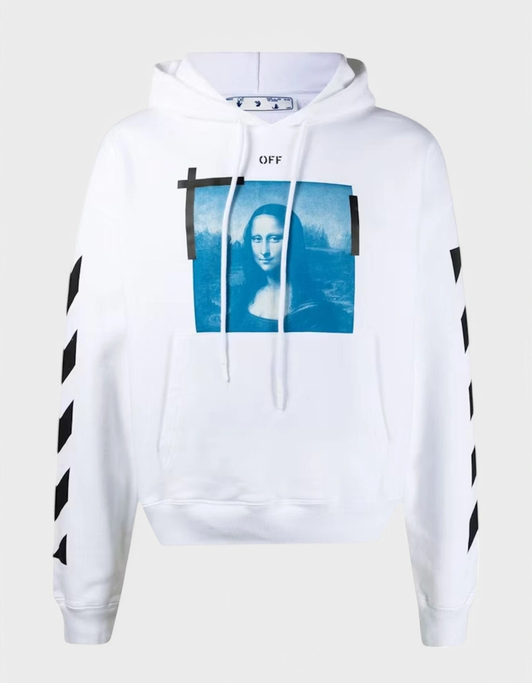 Mona Lisa Hoodie White/Black, 3 of 2