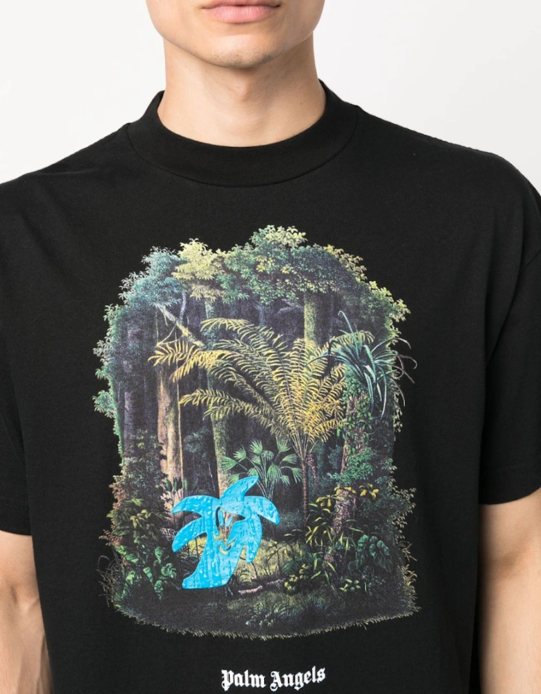 Hunting In The Forest T Shirt Black