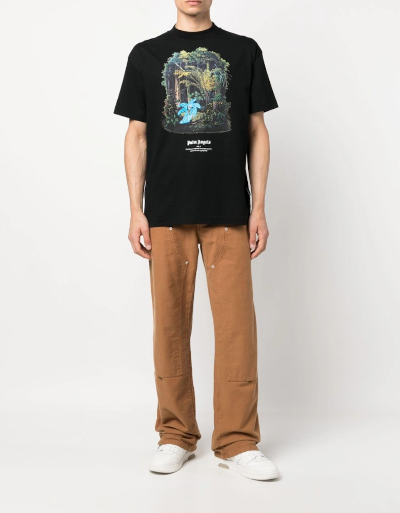 Hunting In The Forest T Shirt Black