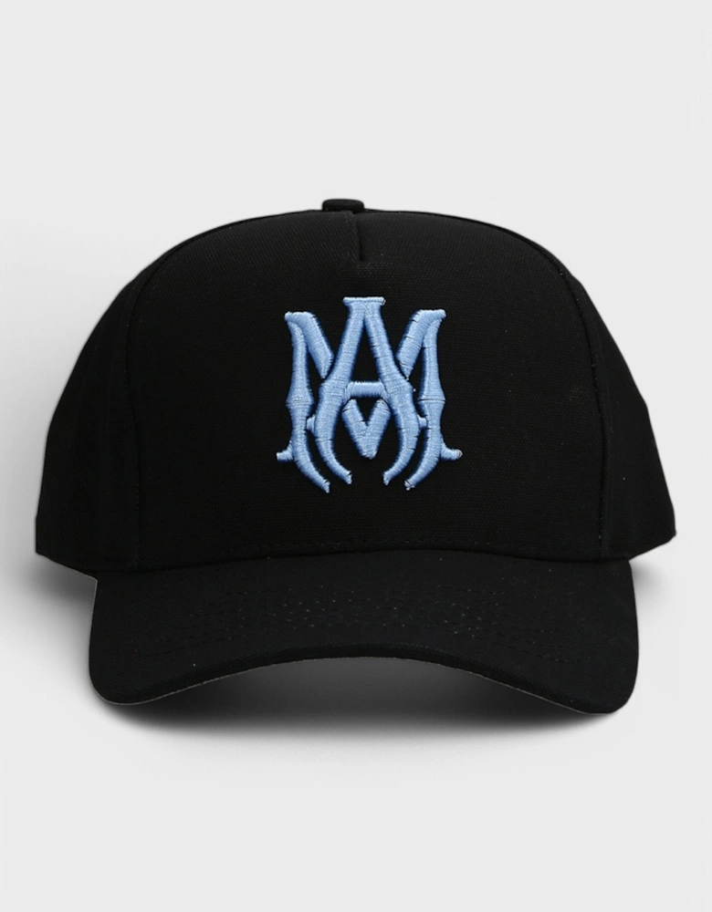 Full Canvas Ma Hat Black/Sky Blue
