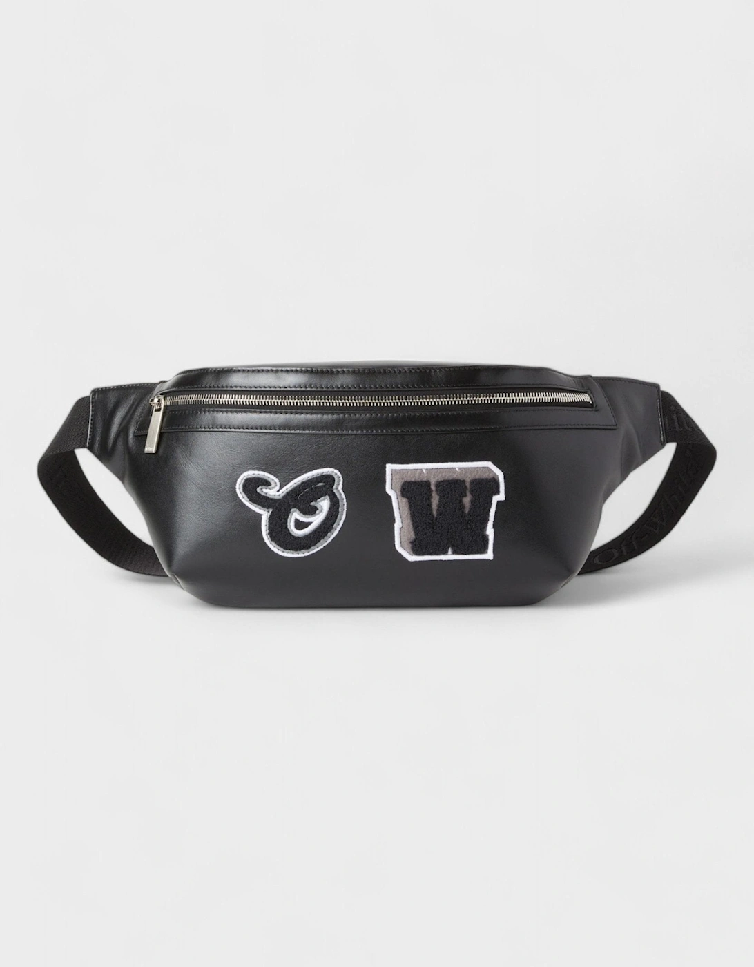 Varsity Patch Waist Bag Black, 6 of 5
