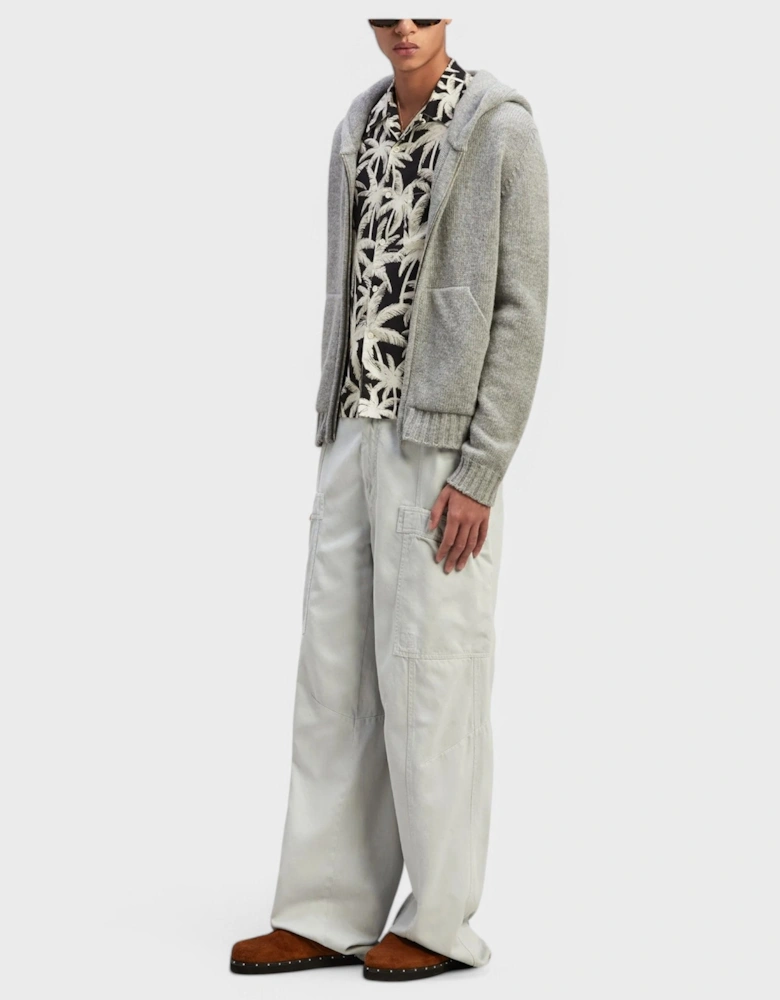 Palms All Over Shirt 'Black/Off White'