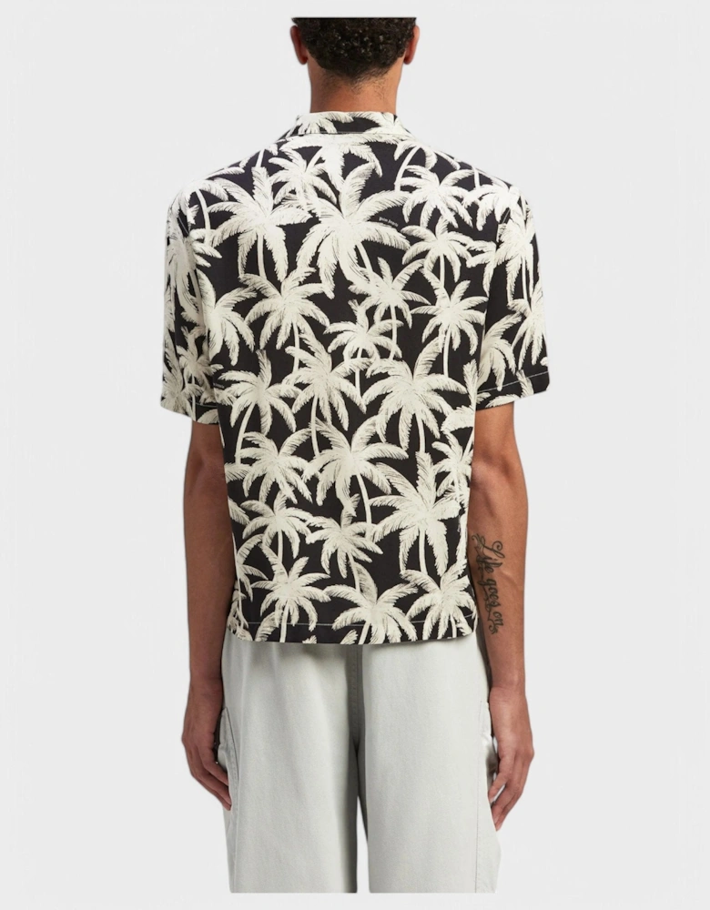 Palms All Over Shirt 'Black/Off White'