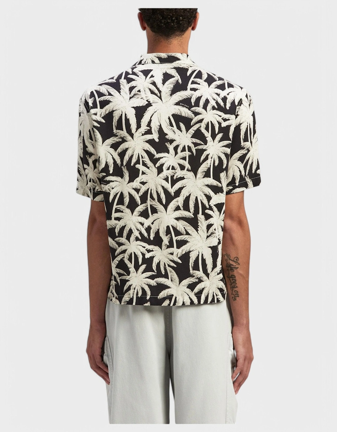 Palms All Over Shirt 'Black/Off White'