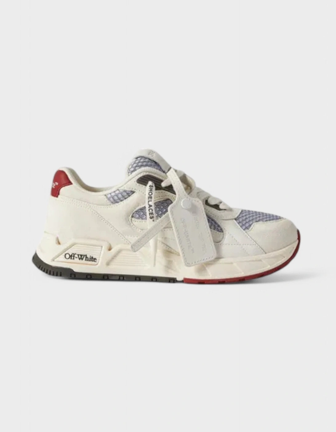 Kick Off White Metallic Mesh Red, 4 of 3