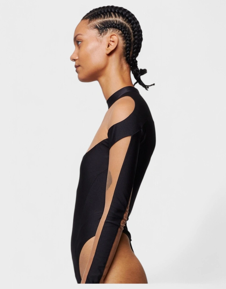 Illusion Two Tone Bodysuit Nude 02