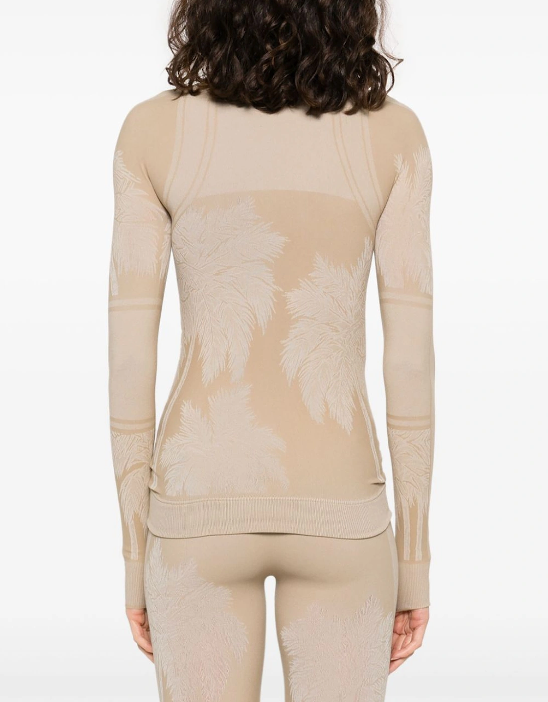 Baselayer Ski Top Beige