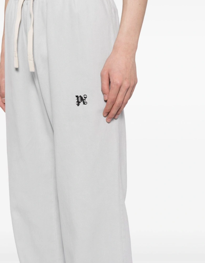 Monogram Travel Pants White