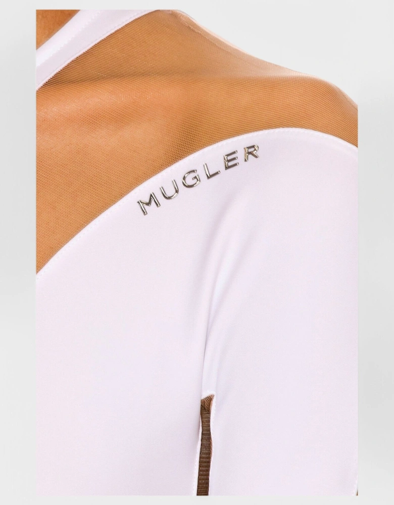 Bodysuit White Nude 01