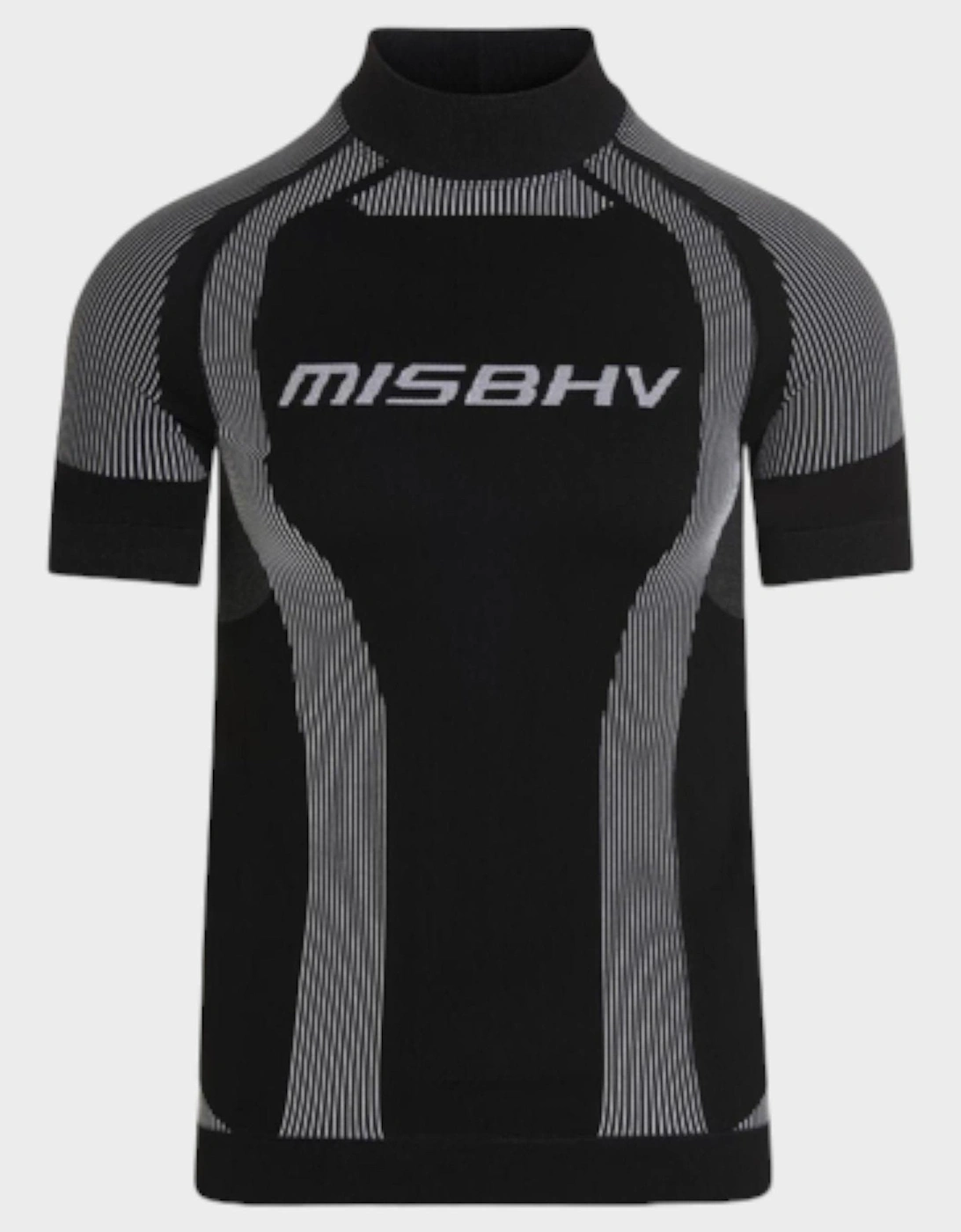 Active Classic Short Sleeve Turtleneck Black, 3 of 2