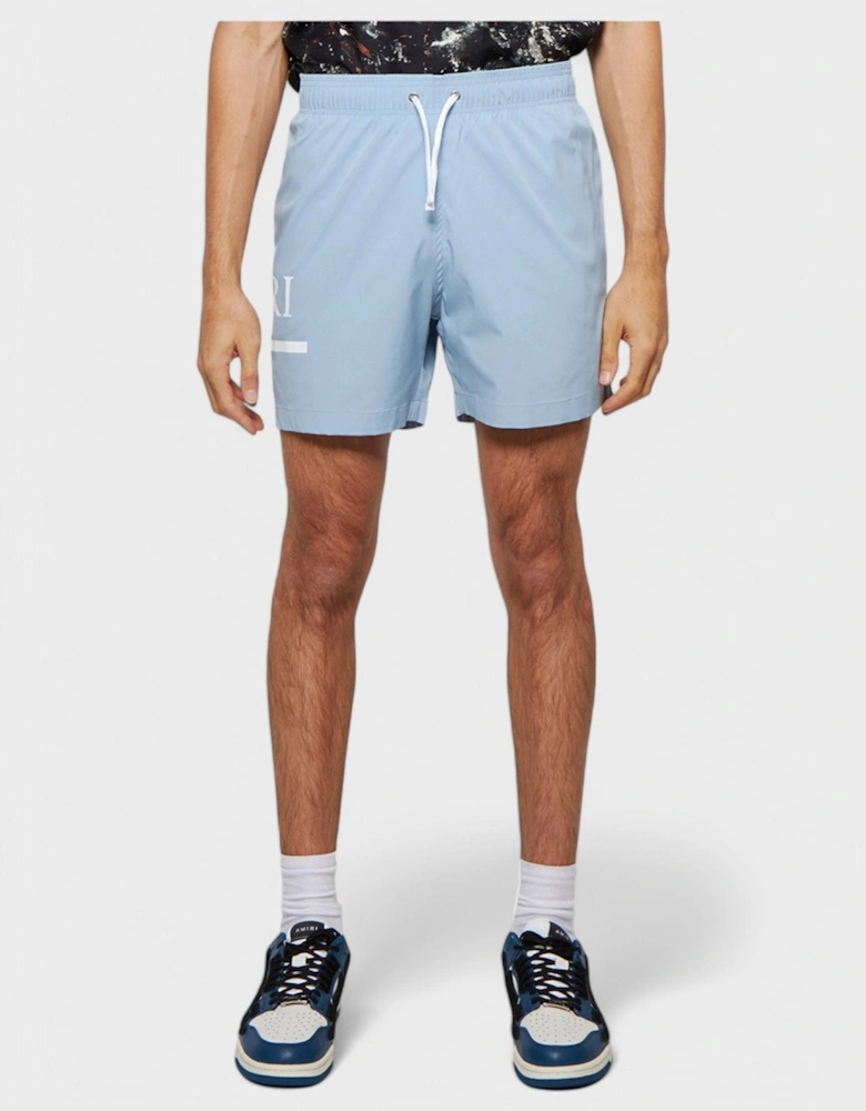 Ma Bar Logo Swimtrunk Dusty Blue