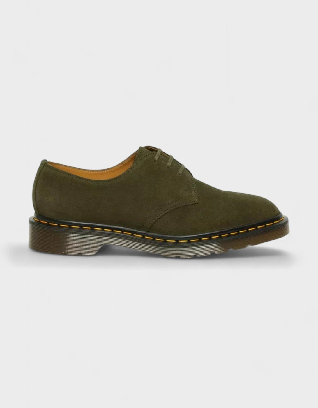 1461 Suede Forest Green, 5 of 4