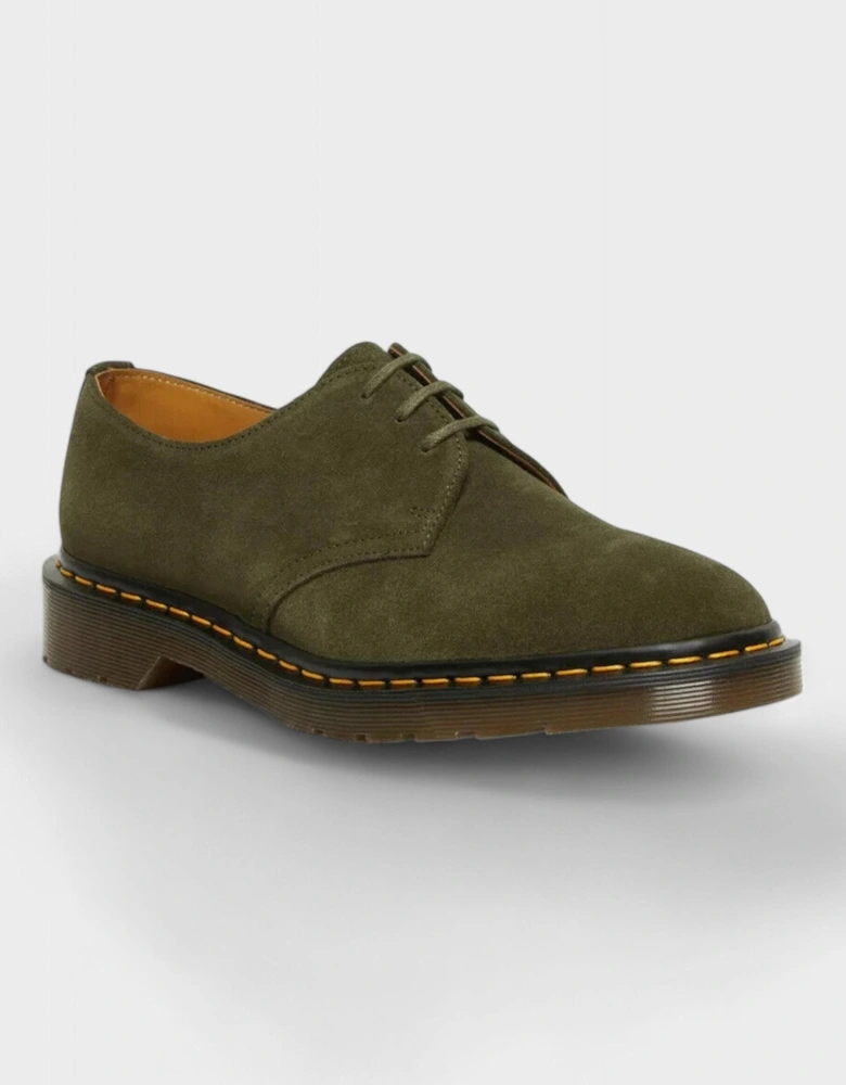 1461 Suede Forest Green