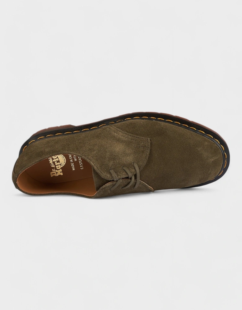 1461 Suede Forest Green