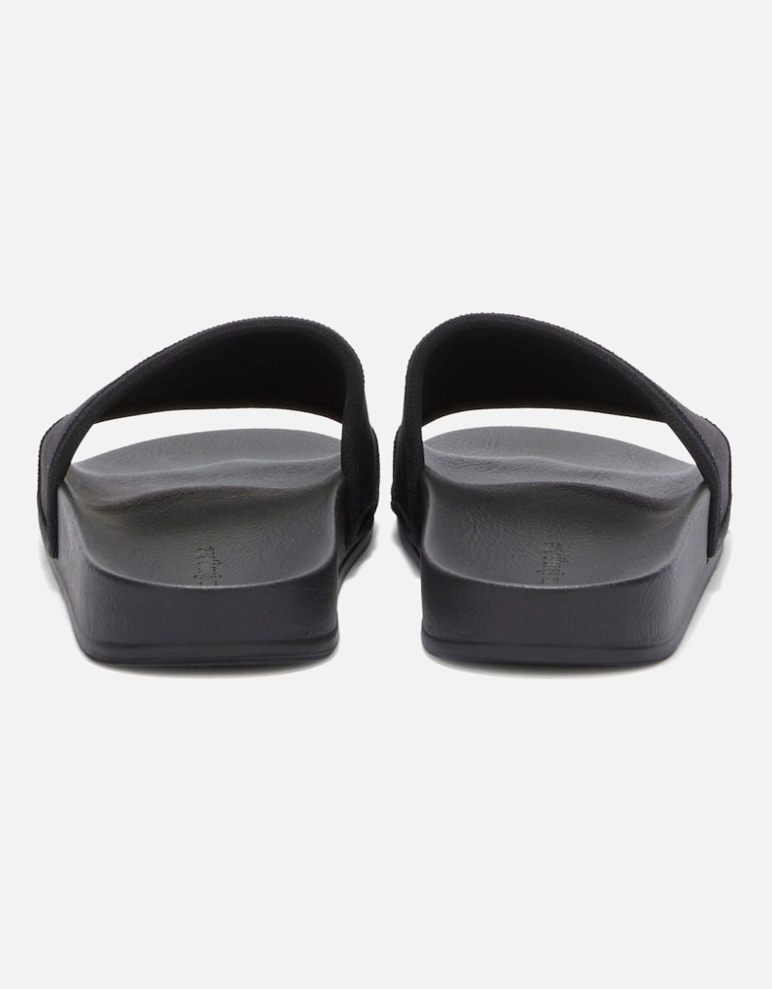 Pa Monogram Flame Pool Slides Black
