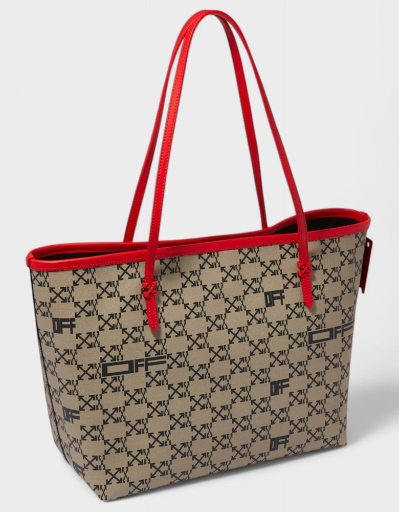 Off White Day Off Tote 33 Brown