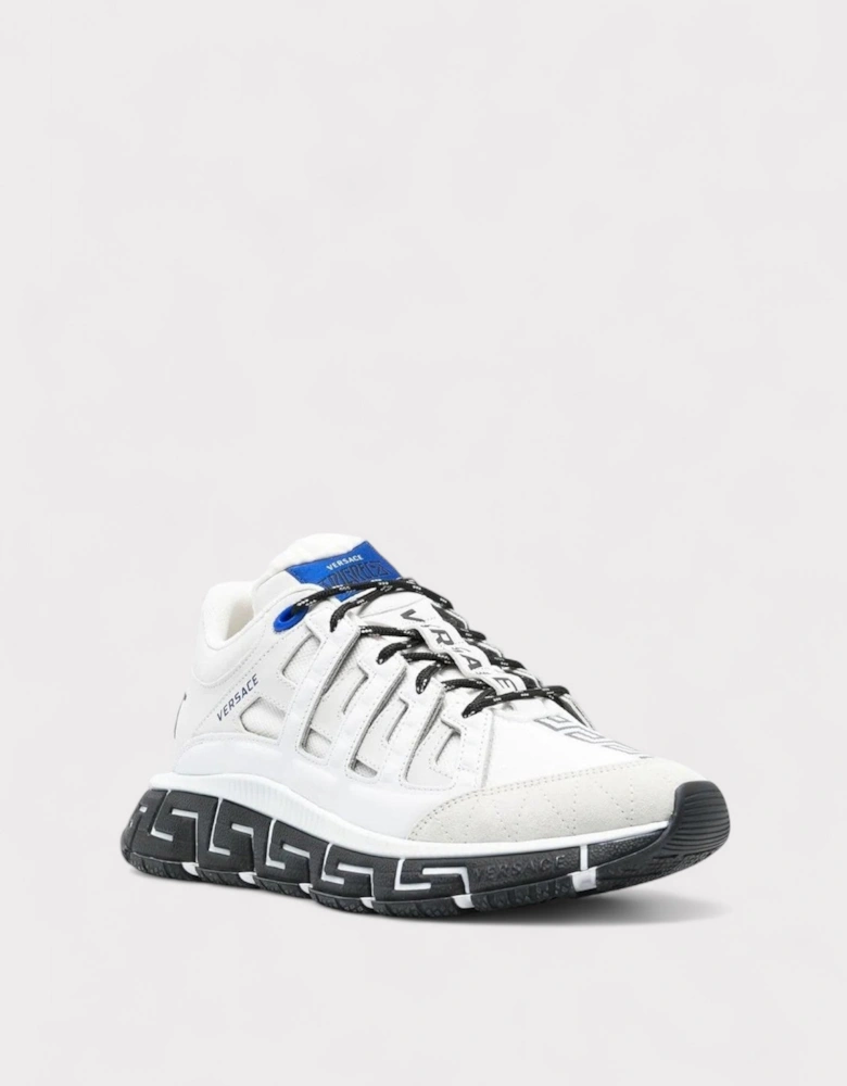 Trigreca Low-Top Sneaker White Blue