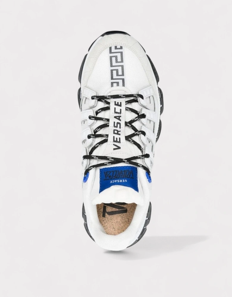 Trigreca Low-Top Sneaker White Blue