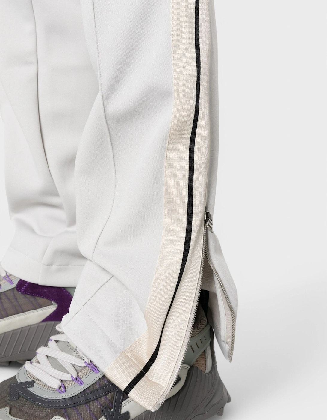 Monogram Classic Track Pants Light Grey