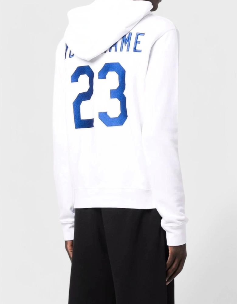 x MLB Los Angeles Dodgers Hoodie 'Cream/Blue'