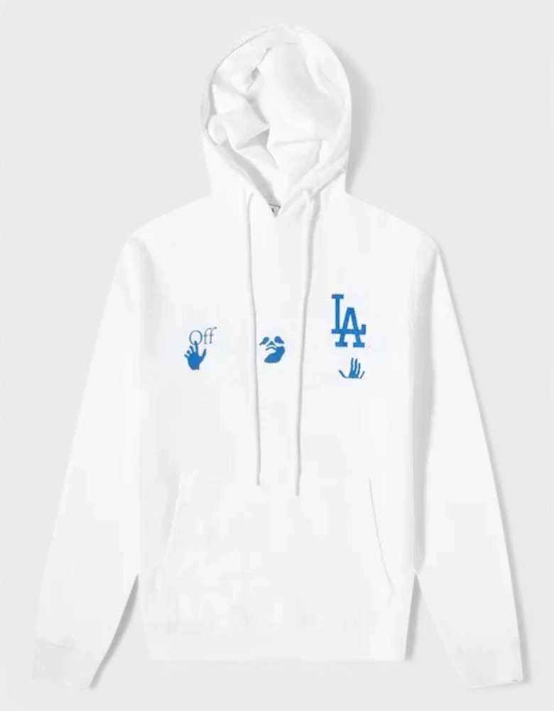 x MLB Los Angeles Dodgers Hoodie 'Cream/Blue'