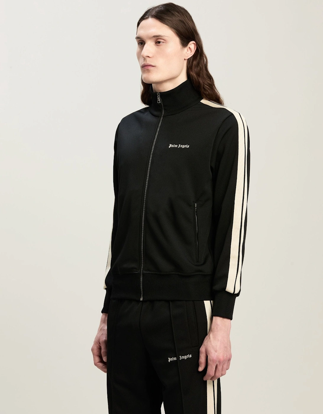 Classic Velvet Track Shirt Black