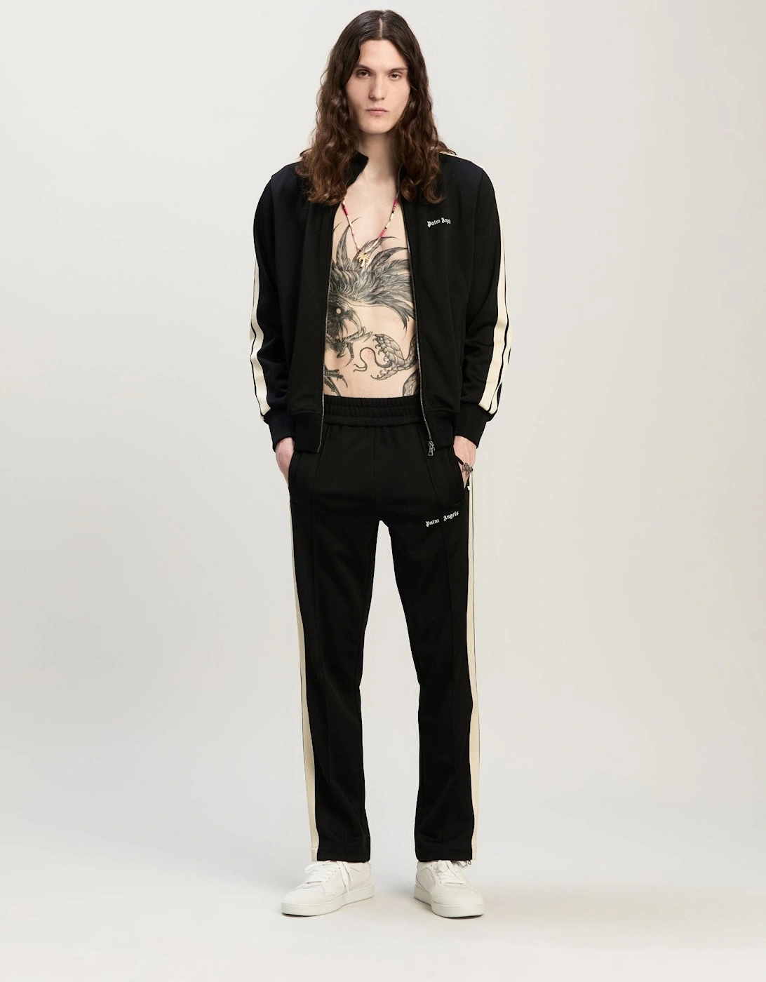 Classic Velvet Track Shirt Black