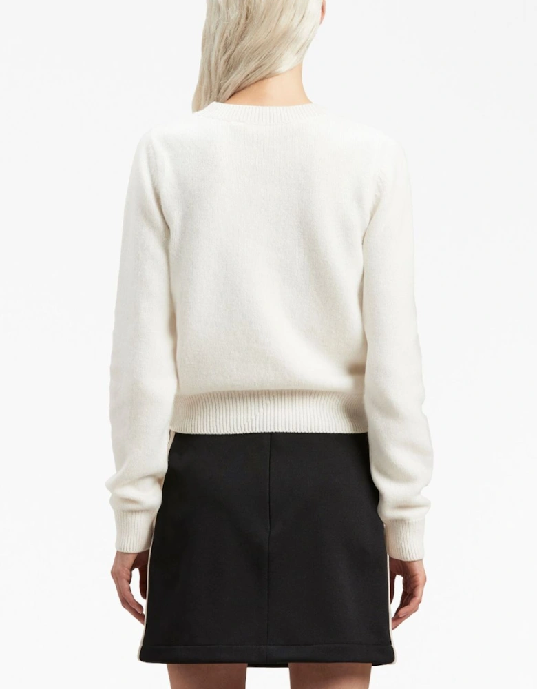 Classic Logo Sweater White