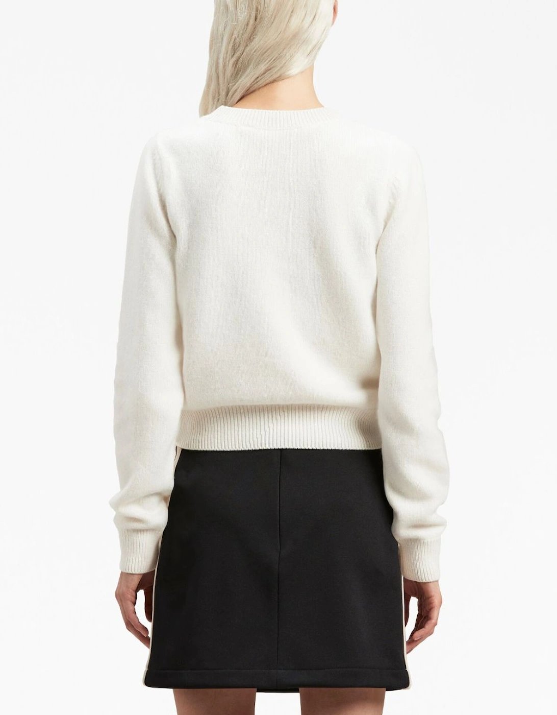 Classic Logo Sweater White