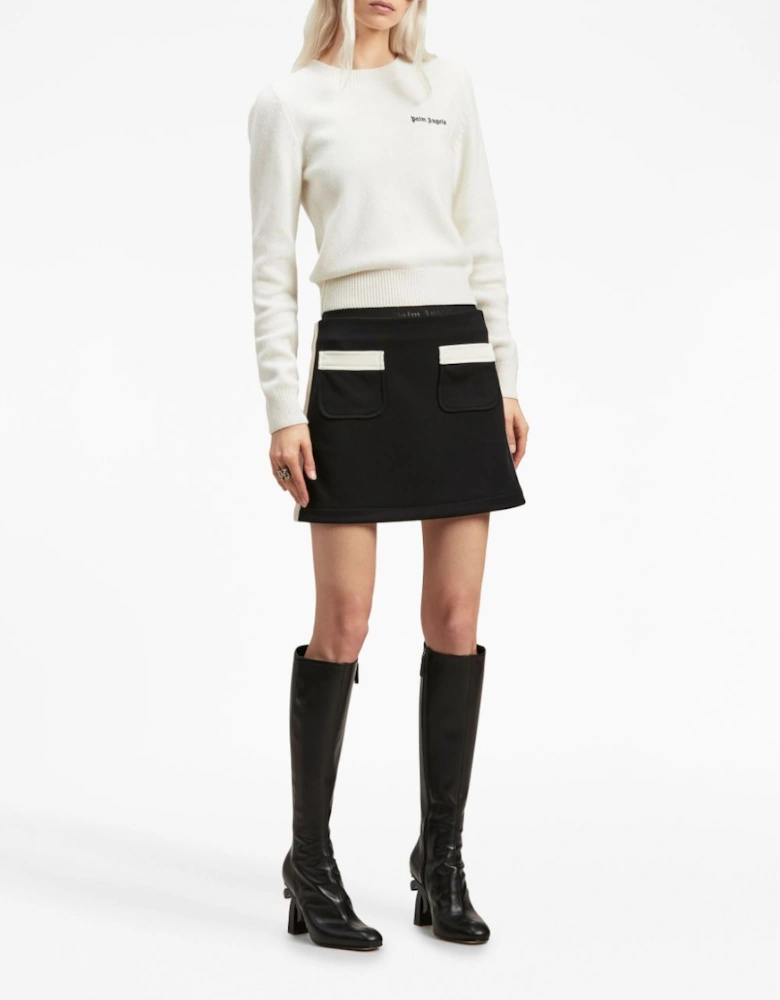 Classic Logo Sweater White