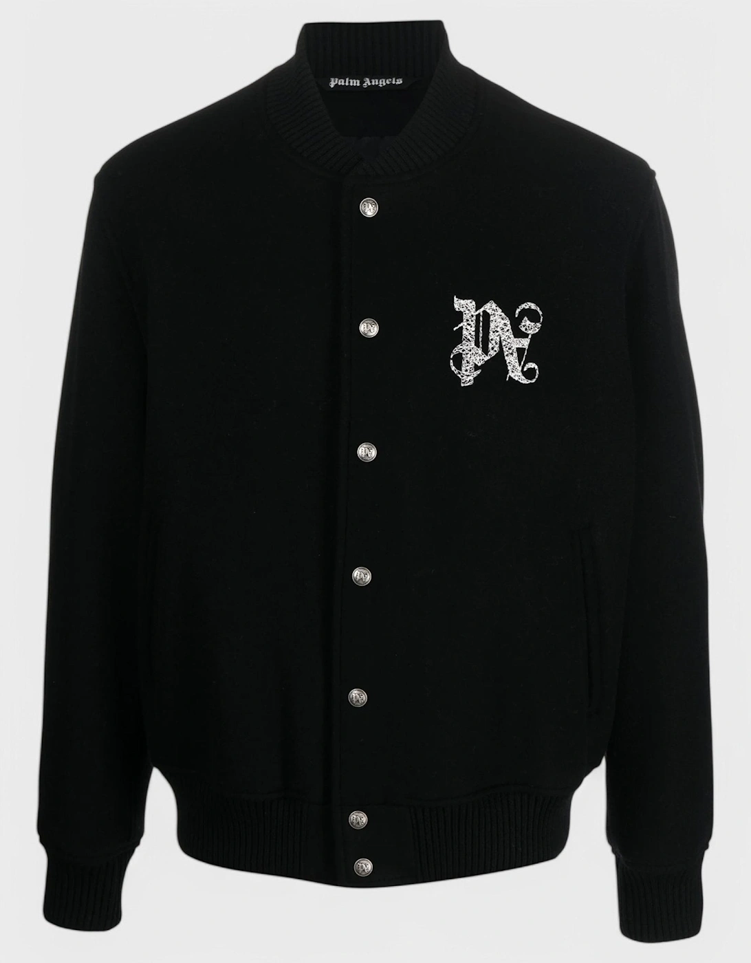 Monogram Varsity Jacket 'Black/Off White', 5 of 4