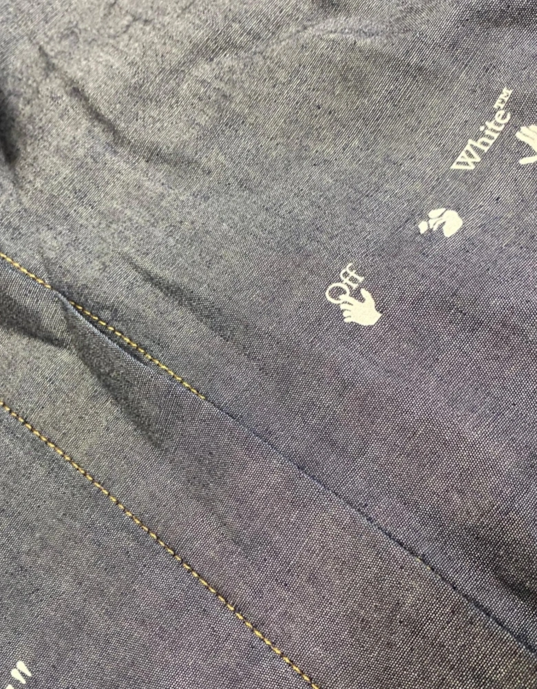 Staff Chambray Basic Shirt Blue