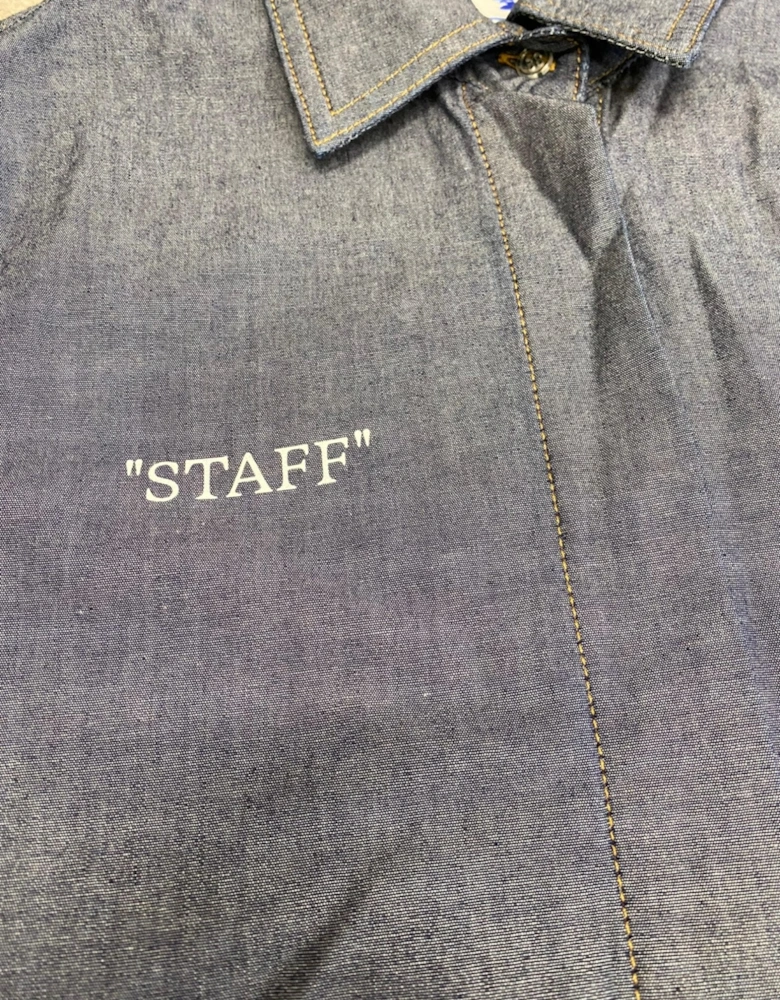 Staff Chambray Basic Shirt Blue