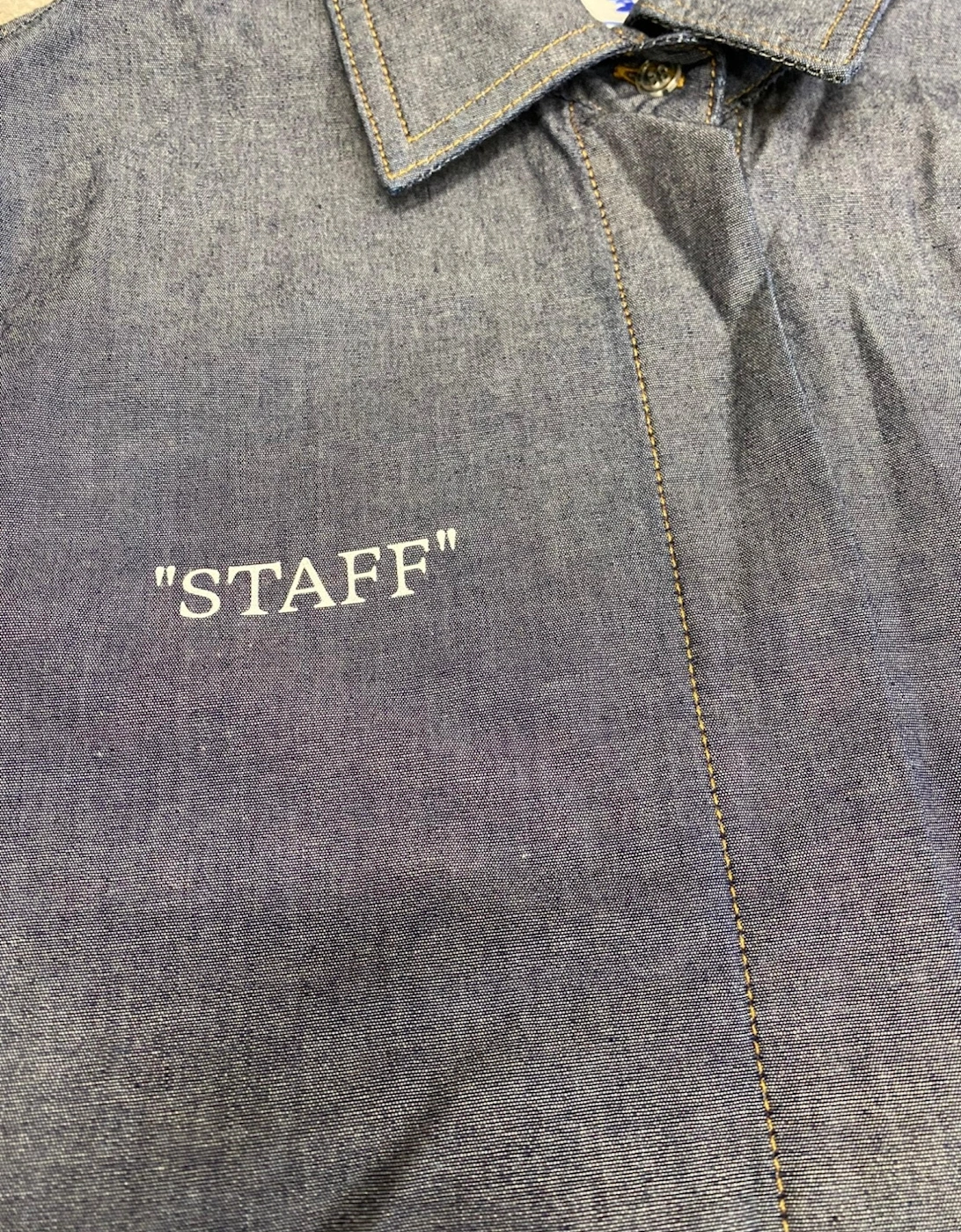 Staff Chambray Basic Shirt Blue